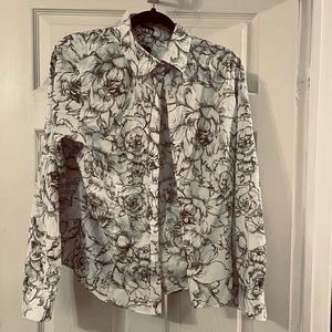 Talbots Button Up Sz 12